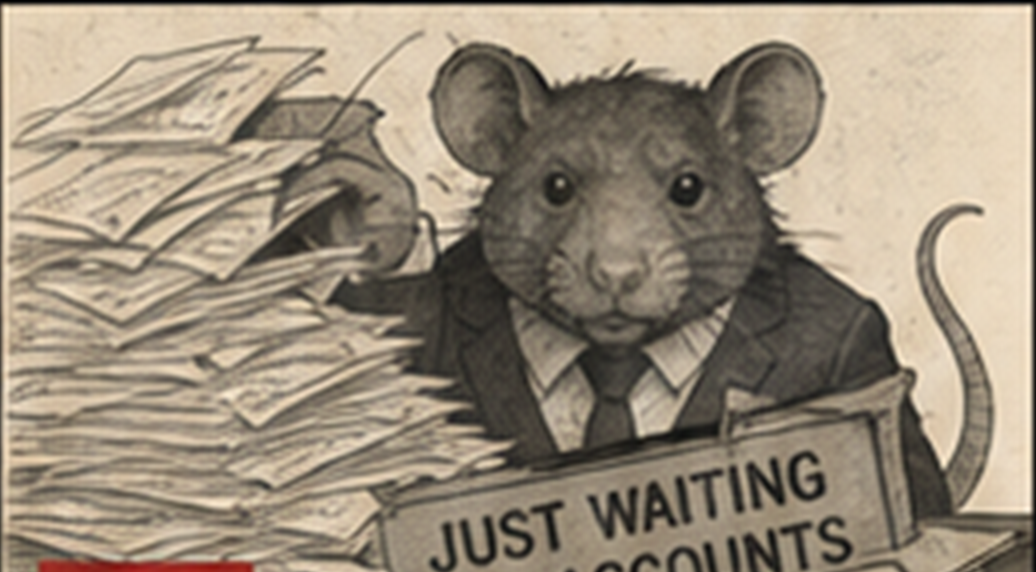 The invoice is 147 days overdue. Apparently they’re ‘just waiting for accounts.’ We checked.